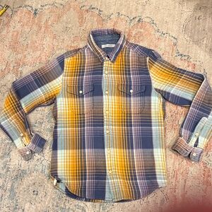 Outerknown Multicolor Plaid Blanket Shirt
